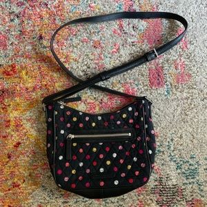 Vera Bradley Purse Leather Strap!! POLKADOT Bag ⭐️